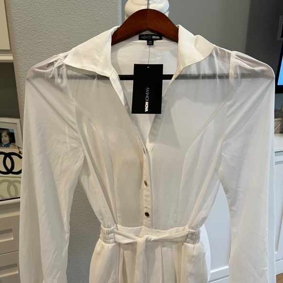 Fashion Nova Pants - FASHION NOVA JUMPSUIT NWT XS